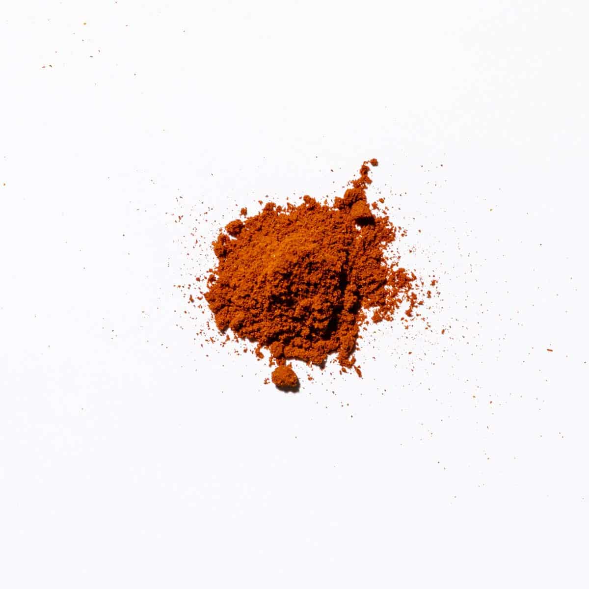 cayenne pepper on white background
