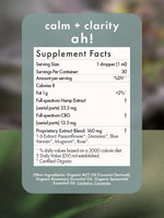 calm + clarity (ah!)