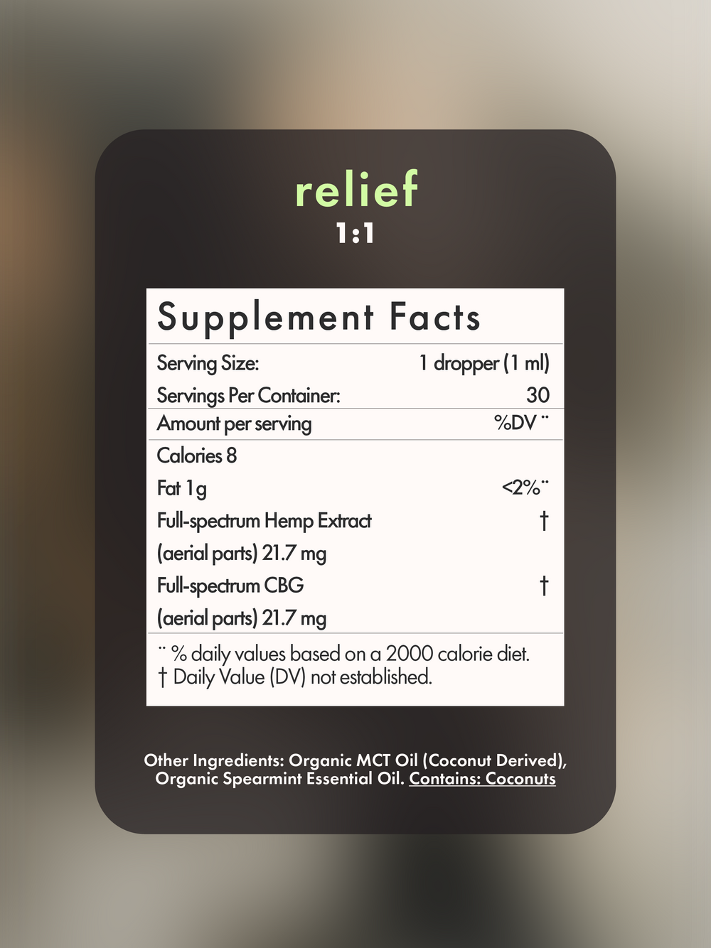 relief (solo hemp)