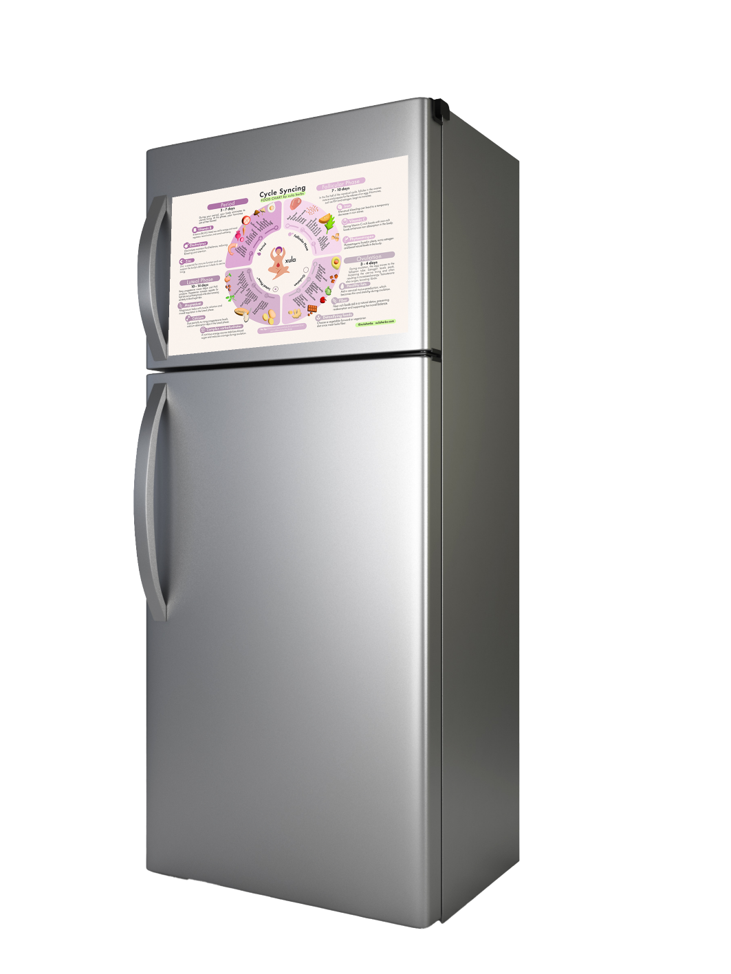 cycle syncing food chart